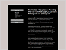 Tablet Screenshot of chrisallenphotography.co.uk
